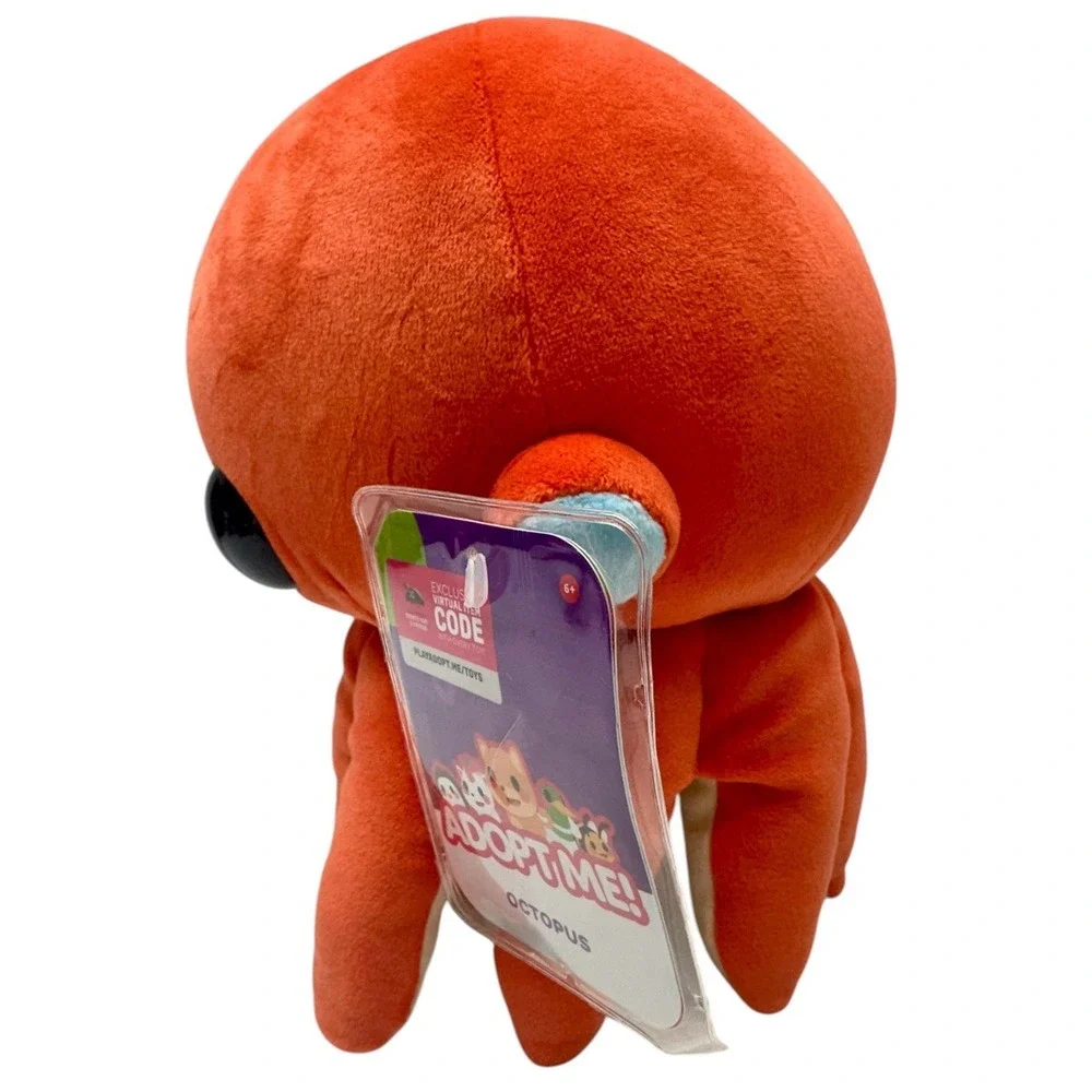 Adopt Me! Pets Octopus Plush Animal with Roblox Virtual Code New with Tags 2023‎